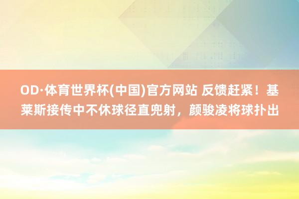 OD·体育世界杯(中国)官方网站 反馈赶紧！基莱斯接传中不休球径直兜射，颜骏凌将球扑出